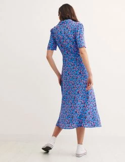 Coupon ⌛ Nobody's Child 👗 Dresses Strawberry Print Midi 👕 Shirt 👗 Dress 👍 -New In Womens Sales 2022 SD 10 T82 4841 E0 X EC 2