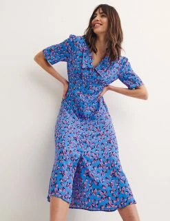 Coupon ⌛ Nobody's Child 👗 Dresses Strawberry Print Midi 👕 Shirt 👗 Dress 👍 -New In Womens Sales 2022 SD 10 T82 4841 E0 X EC 3