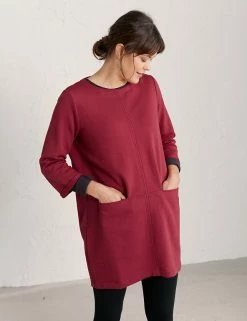 Promo ๐ Seasalt Cornwall Tunics Pure Cotton 3/4 Sleeve Tunic ๐ฅ