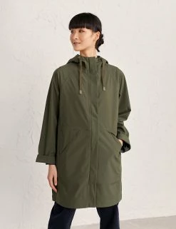 Cheap 🎁 Seasalt Cornwall 🧥 Coats & Jackets Waterproof Hooded Raincoat 👍