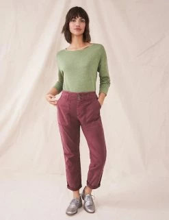 Cheap ✔️ White Stuff Cotton Blend Cargo Straight Leg Trousers ✔️ -New In Womens Sales 2022 SD 10 T83 1357 D0 X EC 0