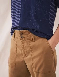 Cheap ✔️ White Stuff Cotton Blend Cargo Straight Leg Trousers ✔️ -New In Womens Sales 2022 SD 10 T83 1357 VS X EC 1