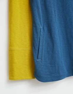 Best Sale ⌛ White Stuff Women Pure Cotton Printed High Neck Top 😉 -New In Womens Sales 2022 SD 10 T83 1398 XT X EC 4