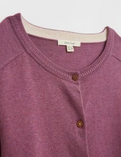 Coupon 🔔 White Stuff Cardigans Pure Organic Cotton Crew Neck Cardigan 👍 -New In Womens Sales 2022 SD 10 T83 1493 D0 X EC 4