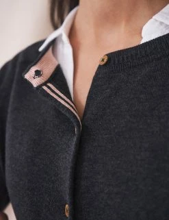 Coupon 🔔 White Stuff Cardigans Pure Organic Cotton Crew Neck Cardigan 👍 -New In Womens Sales 2022 SD 10 T83 1493 Y0 X EC 2