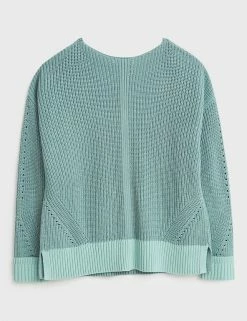 Discount 😉 White Stuff Jumpers Pure Organic Cotton Pointelle Jumper ❤️ 16 Discount 😉 White Stuff Jumpers Pure Organic Cotton Pointelle Jumper ❤️ -New In Womens Sales 2022 SD 10 T83 1496 NT X EC 3