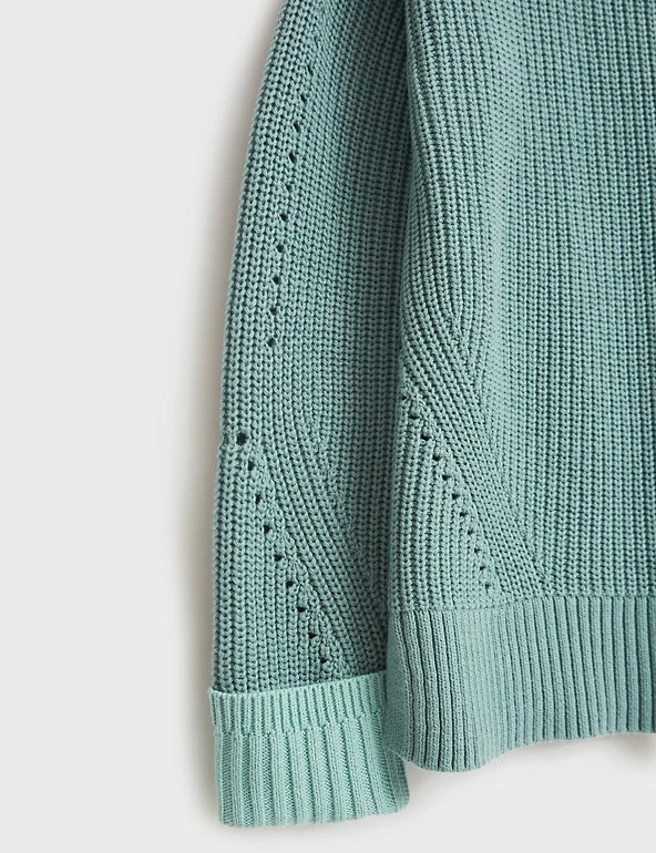 Discount 😉 White Stuff Jumpers Pure Organic Cotton Pointelle Jumper ❤️ 6 Discount 😉 White Stuff Jumpers Pure Organic Cotton Pointelle Jumper ❤️ - Image 6