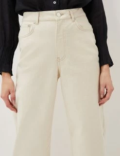 Outlet 🧨 Phase Eight Women High Waisted Wide Leg Ankle Grazer 👖 Jeans 🎁 -New In Womens Sales 2022 SD 10 T83 1584 NZ X EC 2