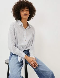 Promo ๐ฅ Phase Eight ๐ Shirts & Blouses Pure Cotton Striped Tie Front Blouse ๐คฉ 10 Promo ๐ฅ Phase Eight ๐ Shirts & Blouses Pure Cotton Striped Tie Front Blouse ๐คฉ -New In Womens Sales 2022 SD 10 T83 1591 E4 X EC 2
