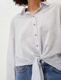 Promo ๐ฅ Phase Eight ๐ Shirts & Blouses Pure Cotton Striped Tie Front Blouse ๐คฉ 12 Promo ๐ฅ Phase Eight ๐ Shirts & Blouses Pure Cotton Striped Tie Front Blouse ๐คฉ -New In Womens Sales 2022 SD 10 T83 1591 E4 X EC 4