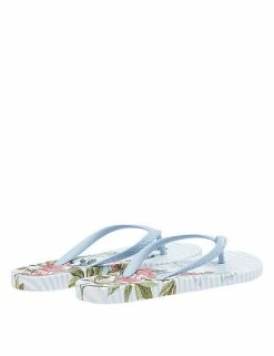 Best deal 💯 Joules 🩴 Sandals Floral Striped Flip Flops ✔️ -New In Womens Sales 2022 SD 10 T83 2189 E4 X EC 2
