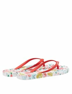 Discount 😍 Joules 🩴 Sandals Floral Flat Flip Flops 😍 -New In Womens Sales 2022 SD 10 T83 2198 Z4 X EC 2
