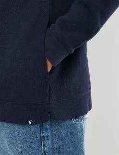 Hot Sale 😍 Joules Sweatshirts Cotton Blend Funnel Neck Sweatshirt ✨ -New In Womens Sales 2022 SD 10 T83 2329 F4 X EC 3