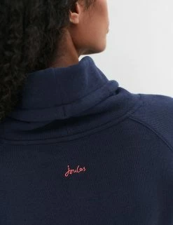 Hot Sale 😍 Joules Sweatshirts Cotton Blend Funnel Neck Sweatshirt ✨ -New In Womens Sales 2022 SD 10 T83 2329 F4 X EC 5
