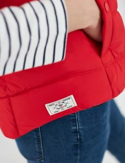 Best Sale ✨ Joules 🧥 Coats & Jackets Quilted Hooded Gilet ✨ -New In Womens Sales 2022 SD 10 T83 2375 B0 X EC 4