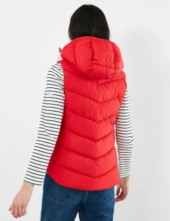 Best Sale ✨ Joules 🧥 Coats & Jackets Quilted Hooded Gilet ✨ -New In Womens Sales 2022 SD 10 T83 2375 B0 X EC 5