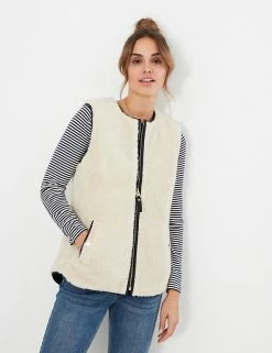 Brand new 🔥 Joules 🧥 Coats & Jackets Reversible Quilted Gilet 🛒 -New In Womens Sales 2022 SD 10 T83 2377 F0 X EC 1