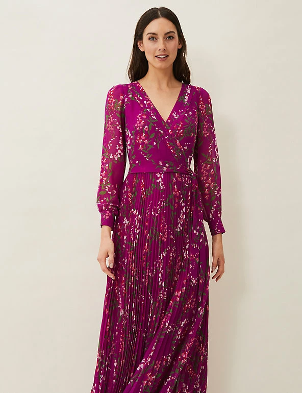 Coupon π Phase Eight π Dresses Floral V-Neck Pleated Maxi Waisted π Dress β€οΈ 3 Coupon π Phase Eight π Dresses Floral V-Neck Pleated Maxi Waisted π Dress β€οΈ - Image 3