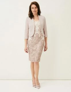 Best reviews of ✨ Phase Eight 🧥 Coats & Jackets Collarless Short Jacket 🎁 -New In Womens Sales 2022 SD 10 T83 2793 NP X EC 2