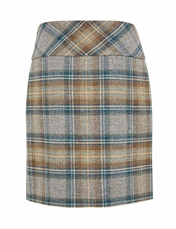 Cheap 🛒 Celtic & Co. 👗 Skirts Pure Wool Checked Mini Kilt 🌟 3 Cheap 🛒 Celtic & Co. 👗 Skirts Pure Wool Checked Mini Kilt 🌟 - Image 3