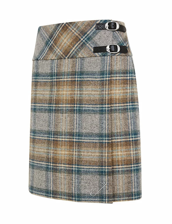 Cheap 🛒 Celtic & Co. 👗 Skirts Pure Wool Checked Mini Kilt 🌟 5 Cheap 🛒 Celtic & Co. 👗 Skirts Pure Wool Checked Mini Kilt 🌟 - Image 5