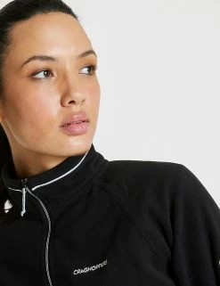 Top 10 🥰 Craghoppers Women Half Zip Funnel Neck Fleece Top 🥰 -New In Womens Sales 2022 SD 10 T83 3780 Y0 X EC 2