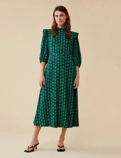 Coupon ๐ Finery London ๐ Dresses Floral High Neck Midaxi Tea ๐ Dress ๐