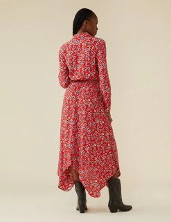 Hot Sale 😍 Finery London 👗 Dresses Floral Waisted 👗 Dress ⌛ -New In Womens Sales 2022 SD 10 T83 3846 B4 X EC 3