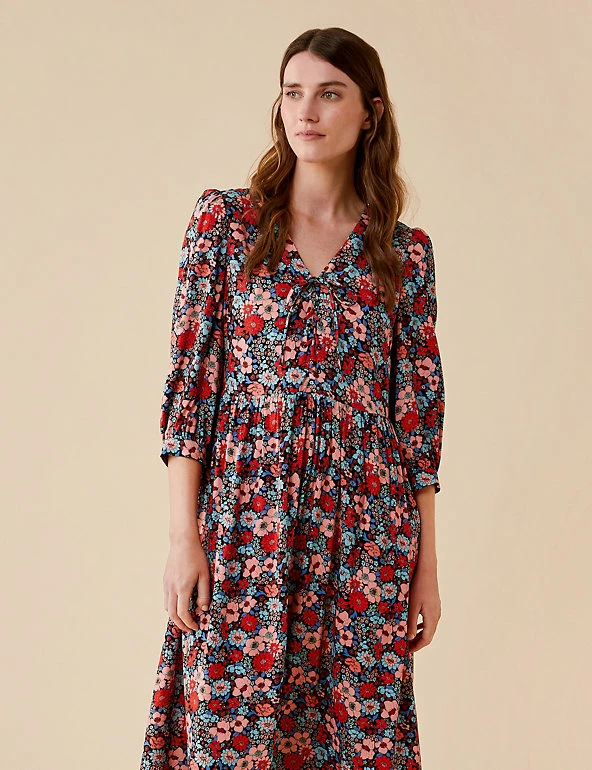 Hot Sale ๐ Finery London ๐ Dresses Floral V-Neck Midaxi Waisted ๐ Dress ๐ 1 Hot Sale ๐ Finery London ๐ Dresses Floral V-Neck Midaxi Waisted ๐ Dress ๐