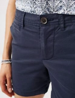 Deals ⌛ FatFace Cotton Rich Chino Shorts 🎁 -New In Womens Sales 2022 SD 10 T83 3978 F0 X EC 2