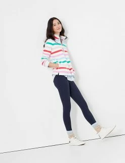 Best Pirce ✔️ Joules Sweatshirts Cotton Rich Striped Funnel Neck Sweatshirt 🌟 -New In Womens Sales 2022 SD 10 T83 4198 Z4 X EC 3