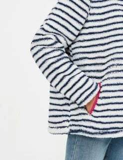 Best deal 👏 Joules Jumpers Striped Half Zip Jumper 😍 -New In Womens Sales 2022 SD 10 T83 4300 K4 X EC 3
