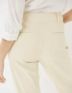 Wholesale 🛒 FatFace Cotton Rich Wide Leg Trousers 😍 -New In Womens Sales 2022 SD 10 T83 4372 NZ X EC 1