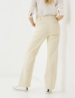 Wholesale 🛒 FatFace Cotton Rich Wide Leg Trousers 😍 -New In Womens Sales 2022 SD 10 T83 4372 NZ X EC 2