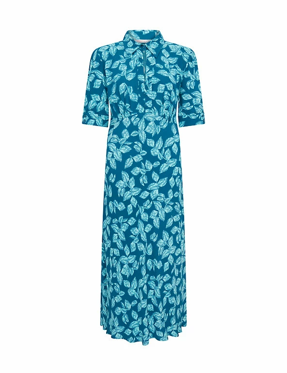 Brand new 🤩 Finery London 👗 Dresses Leaf Print Midi 👚 Shirt 👗 Dress 😉 2 Brand new 🤩 Finery London 👗 Dresses Leaf Print Midi 👚 Shirt 👗 Dress 😉 - Image 2
