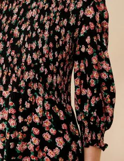 Flash Sale 👏 Finery London 👗 Dresses Floral Midi Smock 👗 Dress 😉 -New In Womens Sales 2022 SD 10 T83 4653 Y4 X EC 2