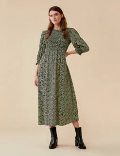 Promo 🛒 Finery London 👗 Dresses Printed Midi Smock 👗 Dress 🥰