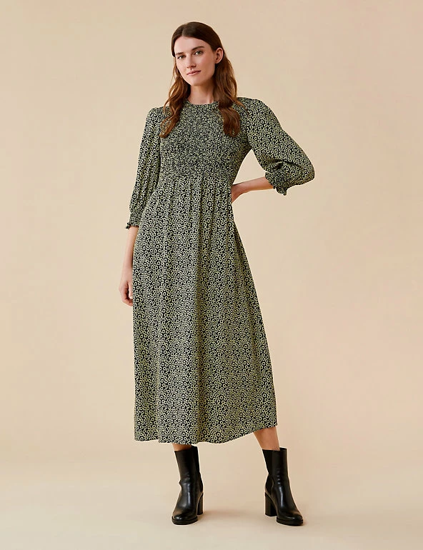 Promo π Finery London π Dresses Printed Midi Smock π Dress π₯° 1 Promo π Finery London π Dresses Printed Midi Smock π Dress π₯°