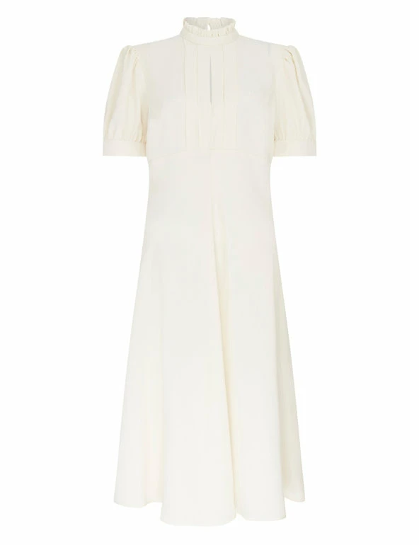 New ❤️ Finery London 👗 Dresses Round Neck Puff Sleeve Midaxi Smock 👗 Dress 🔔 2 New ❤️ Finery London 👗 Dresses Round Neck Puff Sleeve Midaxi Smock 👗 Dress 🔔 - Image 2