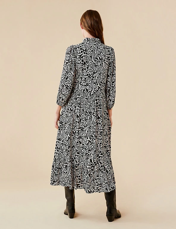 Best Pirce ๐ Finery London ๐ Dresses Printed Button Through Midi Waisted ๐ Dress ๐งจ 5 Best Pirce ๐ Finery London ๐ Dresses Printed Button Through Midi Waisted ๐ Dress ๐งจ - Image 5