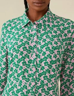 Best deal ✨ Finery London 👗 Dresses Floral Midi 👕 Shirt 👗 Dress 👍 -New In Womens Sales 2022 SD 10 T83 4698 J4 X EC 2