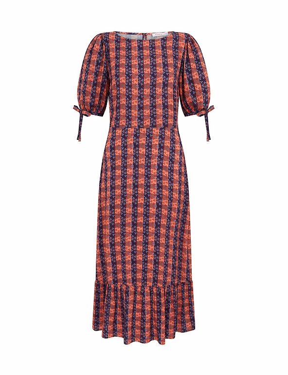 Flash Sale 🎁 Finery London 👗 Dresses Gingham Puff Sleeve Midi Tiered Tea 👗 Dress 👏 2 Flash Sale 🎁 Finery London 👗 Dresses Gingham Puff Sleeve Midi Tiered Tea 👗 Dress 👏 - Image 2