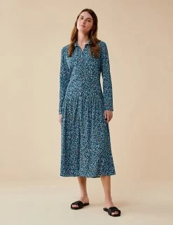 New ⭐ Finery London 👗 Dresses Ditsy Floral Midi 👕 Shirt 👗 Dress ⌛