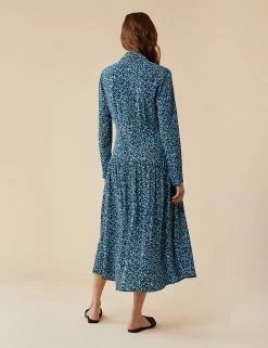 New ⭐ Finery London 👗 Dresses Ditsy Floral Midi 👕 Shirt 👗 Dress ⌛ -New In Womens Sales 2022 SD 10 T83 4754 E4 X EC 3