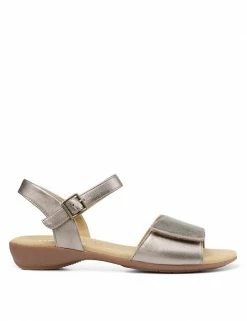 New ⭐ Hotter Safari Leather Ankle Strap Wedge 🩴 Sandals 🥰 -New In Womens Sales 2022 SD 10 T83 4780 C9 X EC 0