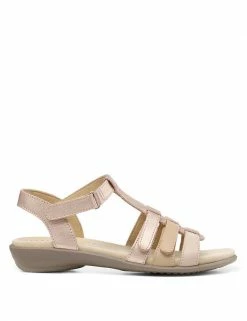 Deals 💯 Hotter Sol Leather Ankle Strap Gladiator 🩴 Sandals 🥰