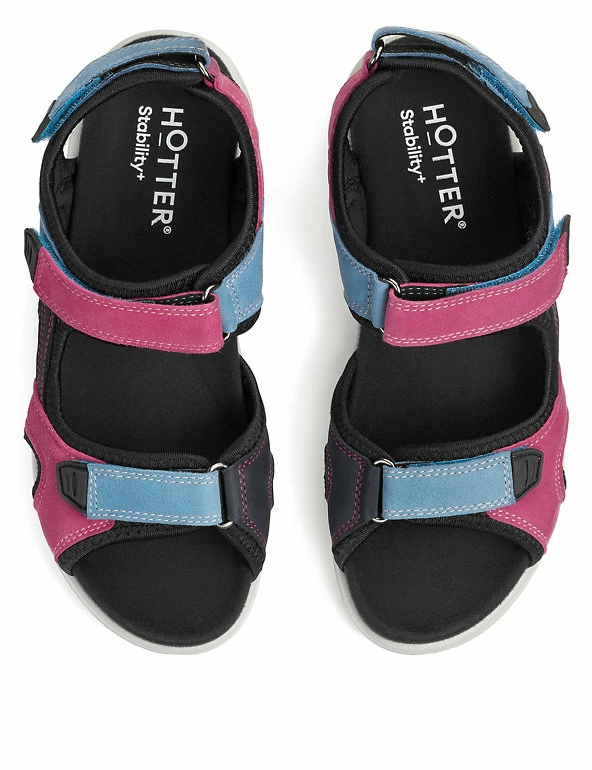 Promo ✔️ Hotter Travel II Leather Ankle Strap Wedge 🩴 Sandals 😉 2 Promo ✔️ Hotter Travel II Leather Ankle Strap Wedge 🩴 Sandals 😉 - Image 2