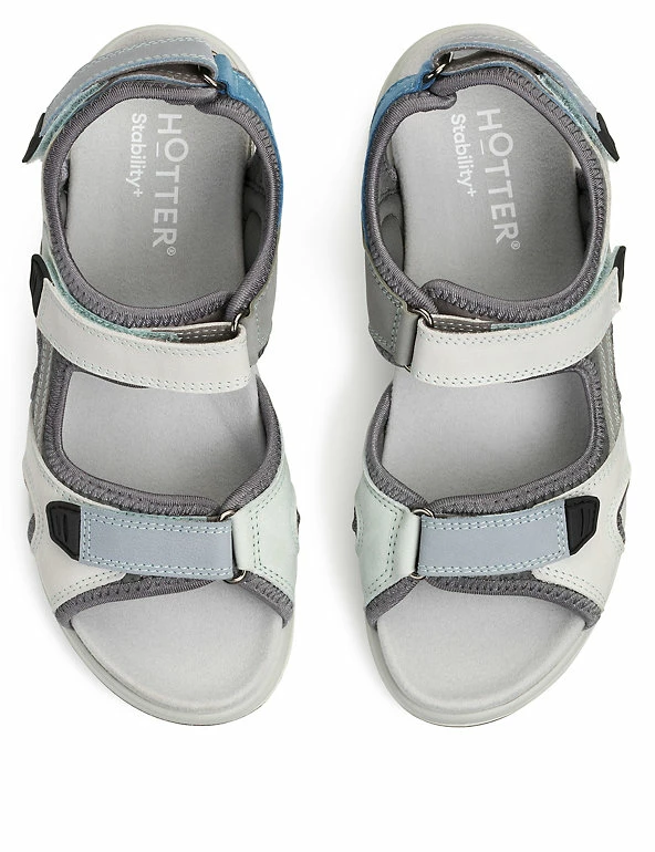 Promo ✔️ Hotter Travel II Leather Ankle Strap Wedge 🩴 Sandals 😉 6 Promo ✔️ Hotter Travel II Leather Ankle Strap Wedge 🩴 Sandals 😉 - Image 6