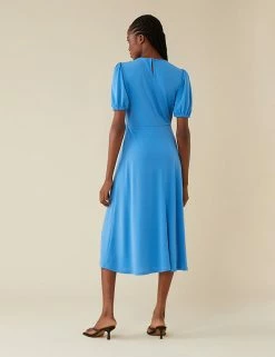 Cheapest 👏 Finery London 👗 Dresses Short Sleeve Midi Tea 👗 Dress 😍 -New In Womens Sales 2022 SD 10 T83 4797 E1 X EC 3