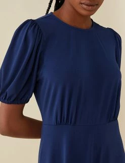 Cheapest 👏 Finery London 👗 Dresses Short Sleeve Midi Tea 👗 Dress 😍 -New In Womens Sales 2022 SD 10 T83 4797 F0 X EC 2